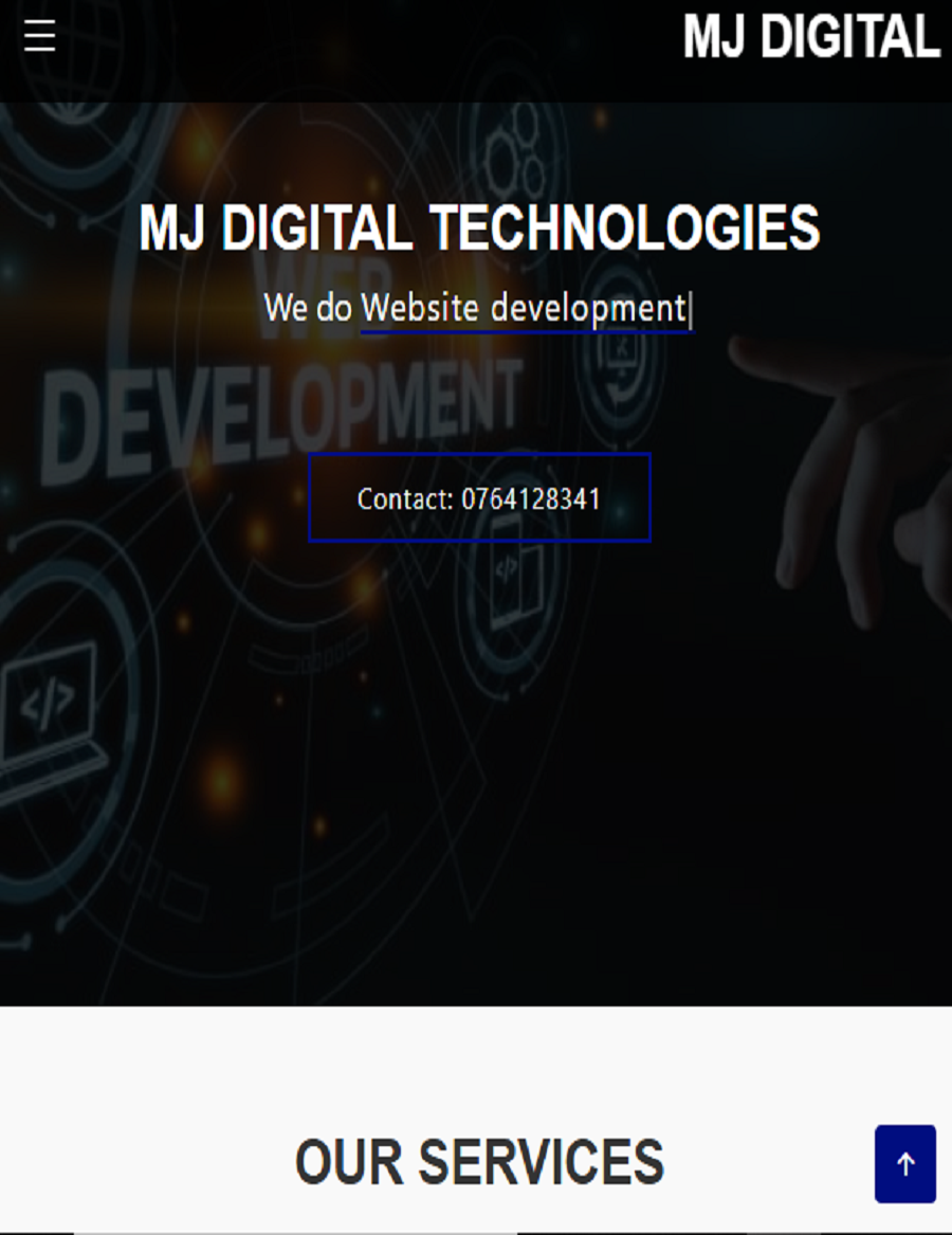 MJ Digital website image